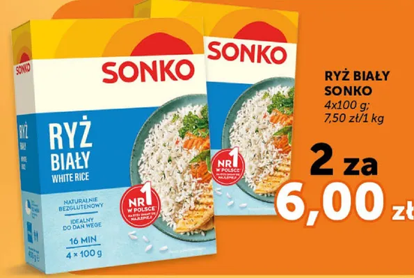 Ryż biały promocja w Groszek