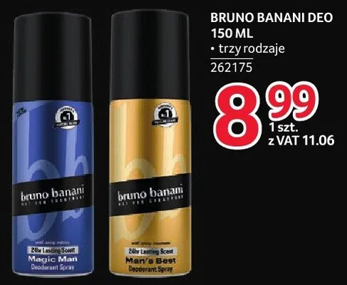 Dezodorant Bruno Banani 150 ml promocja w Selgros