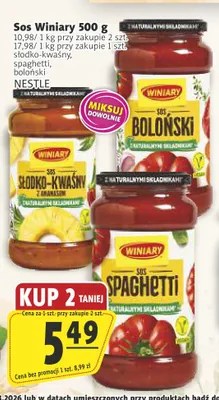 Sos boloński Winiary promocja w Prim Market