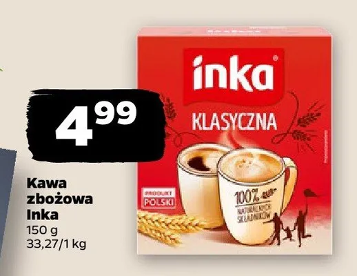 Kawa zbożowa promocja w Netto
