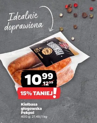 Kiełbasa głogowska promocja w Netto