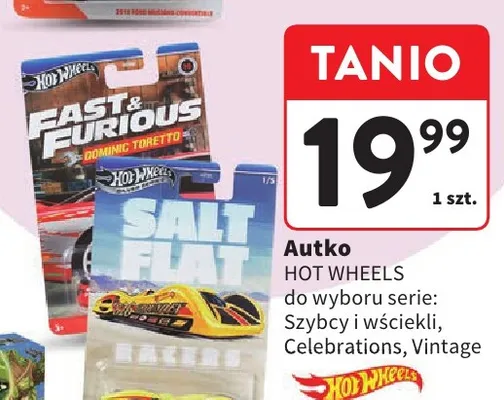 Autko HOT WHEELS Szybcy i wściekli promocja w Intermarche