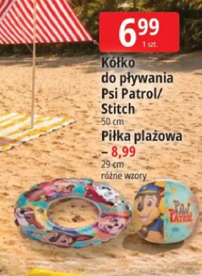 Kółko do pływania Psi Patrol 50cm promocja w Leclerc