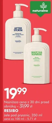 Żele pod prysznic Resibo 350ml promocja w Super-Pharm