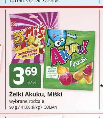 Żelki Akuku Miśki promocja w Marketvita