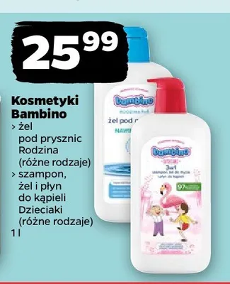 Kosmetyki Bambino promocja w Netto