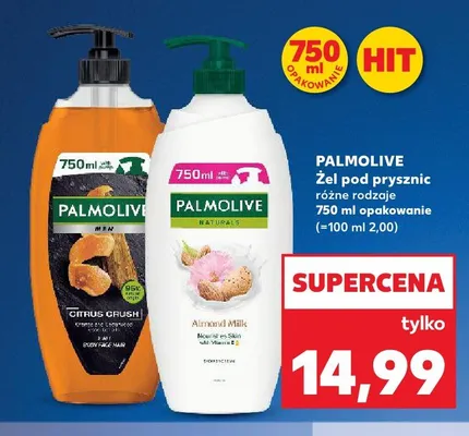Żel pod prysznic Palmolive Almond Milk promocja w Kaufland