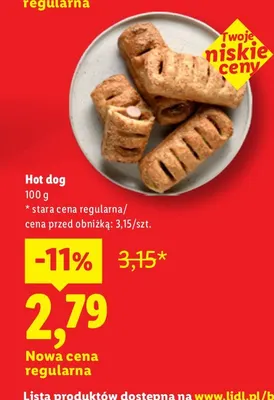 Hot dog promocja w Lidl