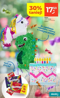 Piniata dinozaur promocja w Dealz