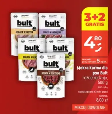 Mokra karma dla psa Bult bogata w jagnięcinę promocja w Dealz