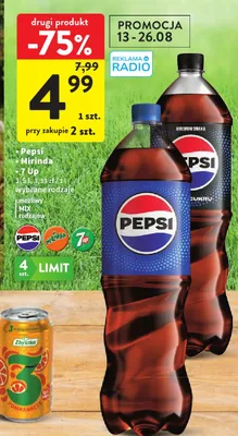 Napój gazowany Mirinda promocja w Intermarche
