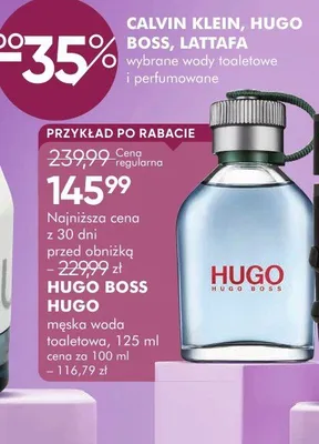 Perfumy Hugo Boss Hugo męska woda toaletowa promocja w Makro