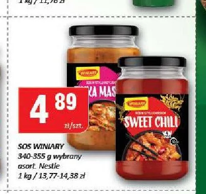 Sos Winiary Nestle promocja w Chorten