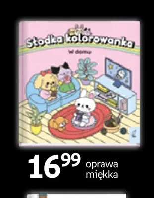 Książka Słodka kolorowanka w domu oprawa miękka Wilga promocja w Empik
