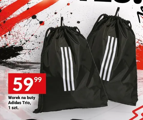 Worek na buty Adidas Trio promocja w Twój Market