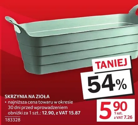 Skrzynia na zioła 183328 promocja w Selgros
