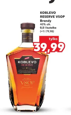 Brandy Koblevo Reserve VSOP promocja w Kaufland