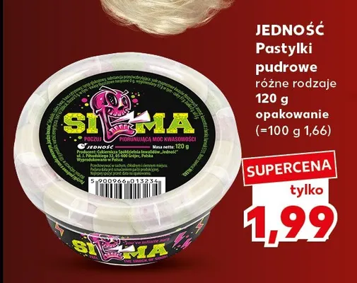 Pastylki pudrowe Jedność promocja w Kaufland