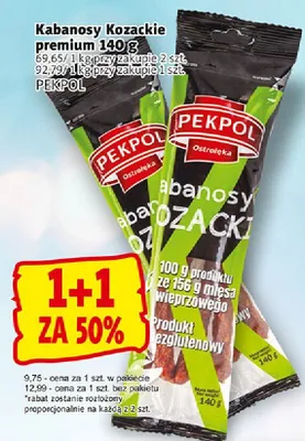 Kabanosy Kozackie premium promocja w Prim Market