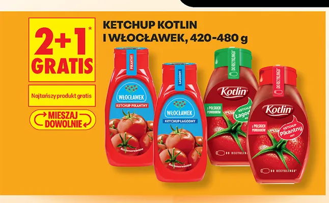 Ketchup pikantny Włocławek promocja w Biedronka