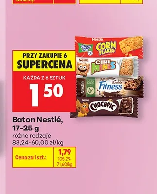 Baton zbożowy Nestlé Corn Flakes promocja w Biedronka