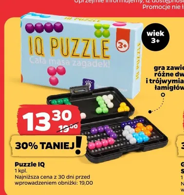 Puzzle IQ Netto promocja w Netto