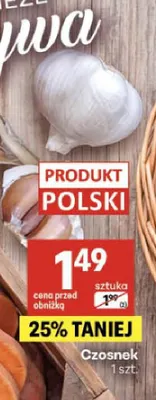Czosnek promocja w Delikatesy Centrum