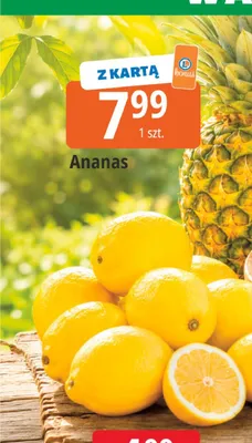 Ananas świeży promocja w Leclerc