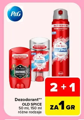 Dezodorant Old Spice promocja w Carrefour Market