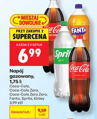 Napój gazowany Coca-Cola promocja w Biedronka