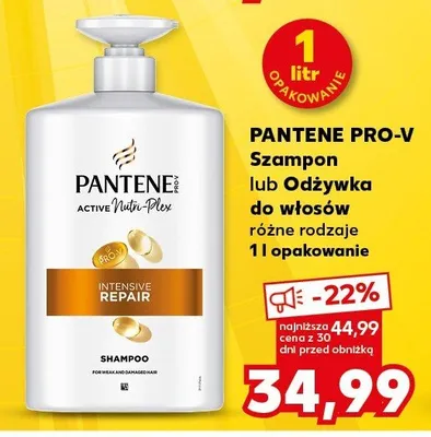 Szampon lub odżywka do włosów różne rodzaje promocja w Kaufland