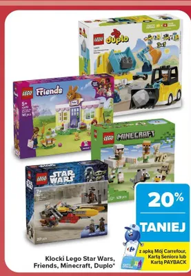 Klocki Lego Friends promocja w Carrefour Market