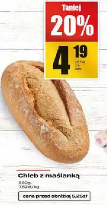 Chleb z maślanką promocja w Supeco