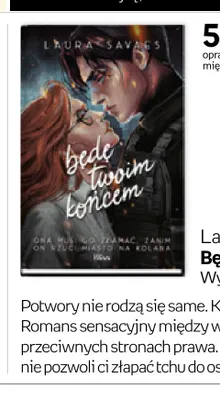 Książka Będę twoim końcem Laura Savaes promocja w Empik