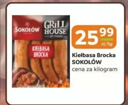 Kiełbasa Brocka Sokołów promocja w Gama