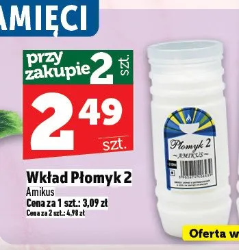 Wkład Płomyk 2 Amikus promocja w TOPAZ