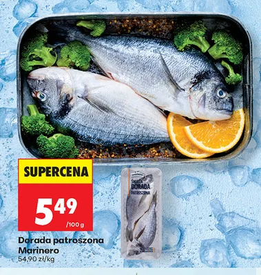 Dorada patroszona Marinero promocja w Biedronka