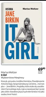 Książka Marisa Meltzer It Girl oprawa twarda promocja w Empik