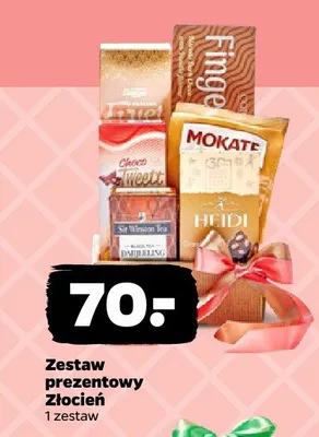 Zestaw prezentowy Złocień promocja w Netto