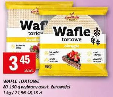 Wafle tortowe promocja w Chorten