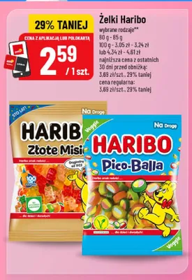 Żelki Haribo Złote Misie promocja w POLOmarket