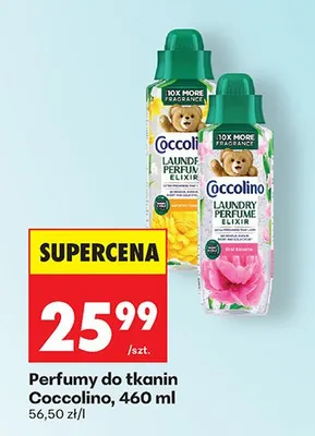 Perfumy do tkanin Coccolino promocja w Biedronka