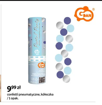 Confetti pneumatyczne kółeczka GoDan promocja w Empik