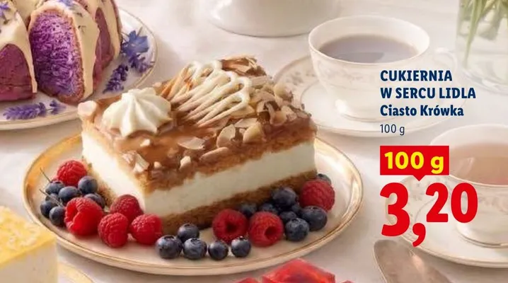 Ciasto Krówka Cukiernia W Sercu Lidla promocja w Lidl