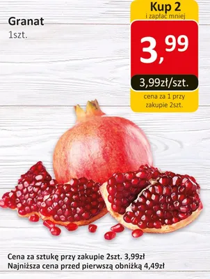 Granat 1szt. promocja w Market Point