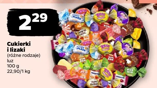 Cukierki Iluzji (różne rodzaje) luz promocja w Netto