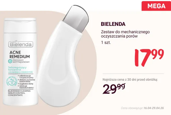 Zestaw do mechanicznego oczyszczania porów promocja w Rossmann