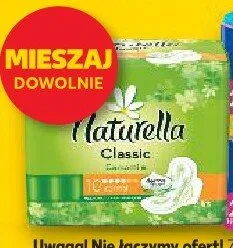 Wkładki Naturella Classic promocja w Kaufland