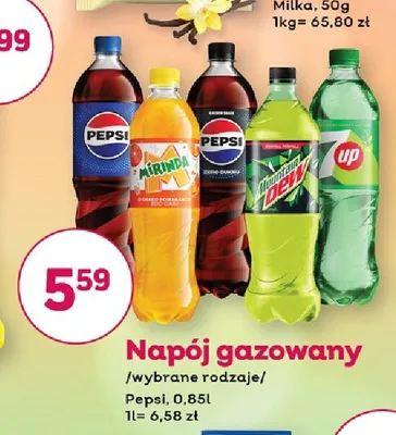 Napój gazowany Mirinda promocja w Bliski