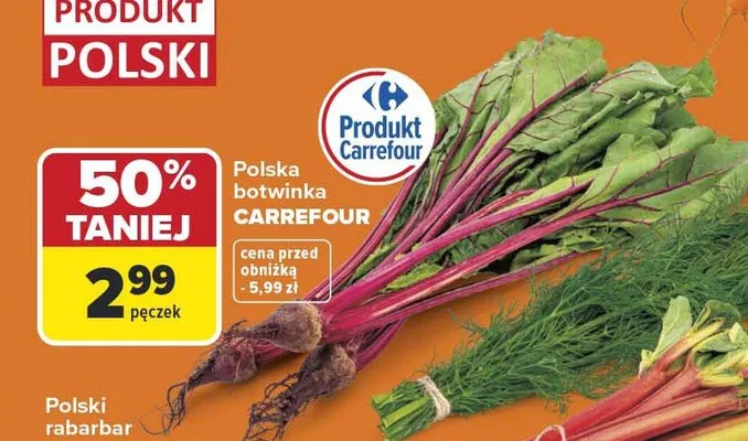 Botwinka polska Carrefour promocja w Carrefour